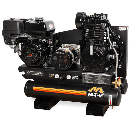 Mi-T-M AG2-SH13-08M1E Mi-T-M AG2-SH13-08M1E Air Compressor / Generator – 8-Gal, 15.7 CFM, 4000W Gen
