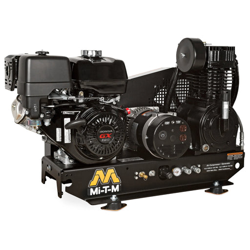 Mi-T-M AG2-SH13-B Mi-T-M AG2-SH13-B Air Compressor / Generator – 15.7 CFM, 4000W Gen, Honda