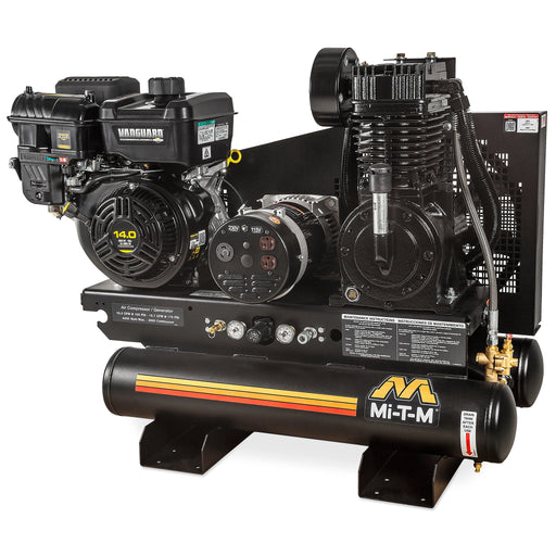 Mi-T-M AG2-SV14-08M1 Mi-T-M AG2-SV14-08M1 Air Compressor / Generator – 8-Gal, 15.7 CFM, 4000W Gen