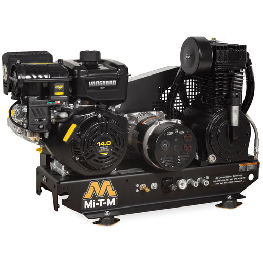 Mi-T-M AG2-SV14-BE Air Compressor / Generator – 15.7 CFM, 4000W Gen, Vanguard