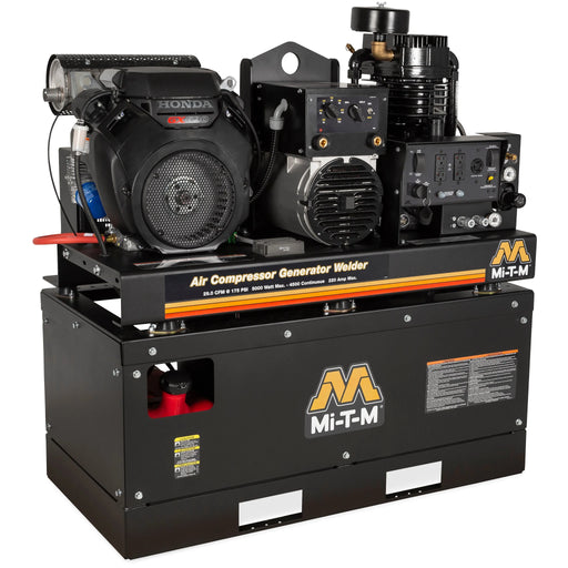 Mi-T-M AGW-SH22-20M Mi-T-M AGW-SH22-20M Air Compressor / Generator / Welder – 20-Gal, 30.5 CFM, 5...