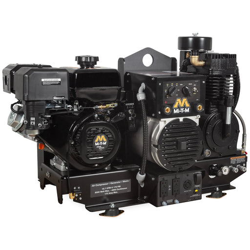 Mi-T-M AGW-SM14-B Mi-T-M AGW-SM14-B Air Compressor / Generator / Welder – 16.4 CFM, 5000W Gen