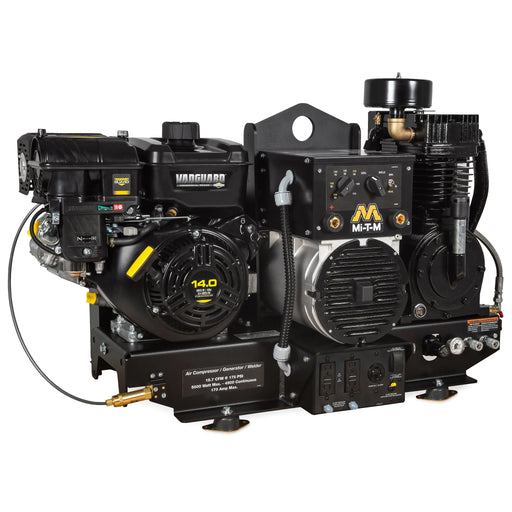 Mi-T-M AGW-SV14-B Mi-T-M AGW-SV14-B Air Compressor / Generator / Welder – 16.4 CFM, 5000W Gen