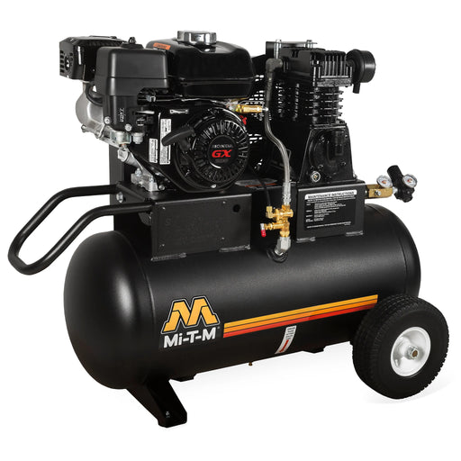 Mi-T-M AM1-PH65-20M Mi-T-M AM1-PH65-20M Air Compressor – 20-Gal, 13.9 CFM, Honda