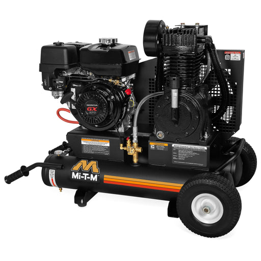 Mi-T-M AM2-PH09-08M Mi-T-M AM2-PH09-08M Air Compressor – 8-Gal, 17.2 CFM, Honda