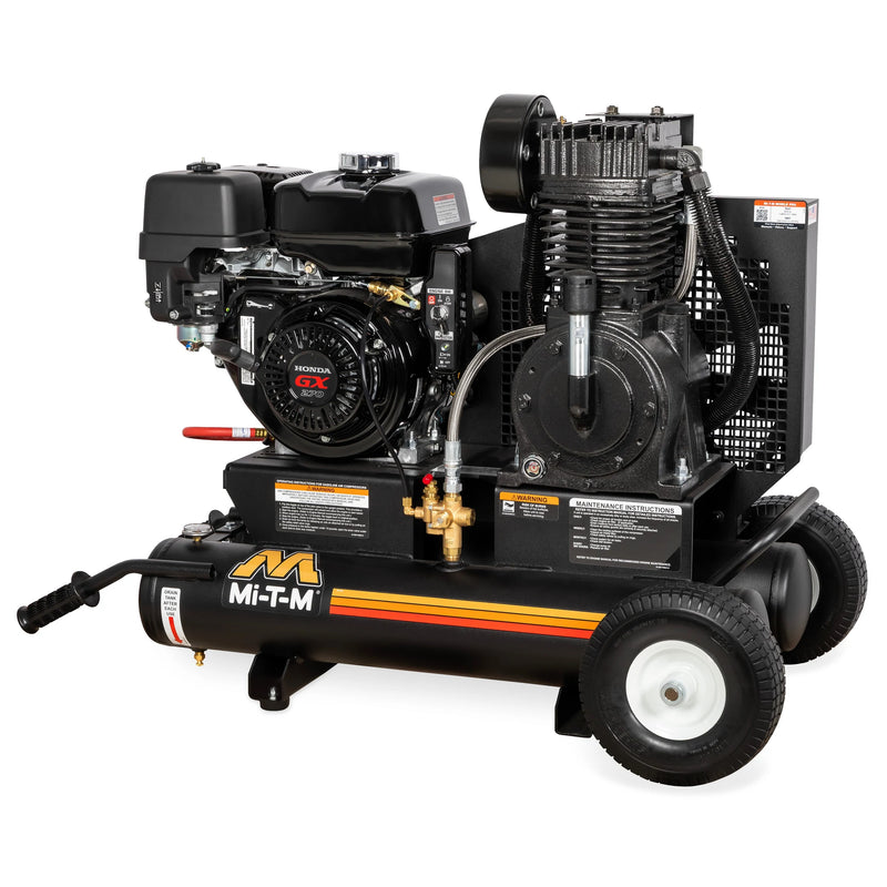 Mi-T-M AM2-PH09-08ME Air Compressor – 8-Gal, 17.2 CFM, Honda