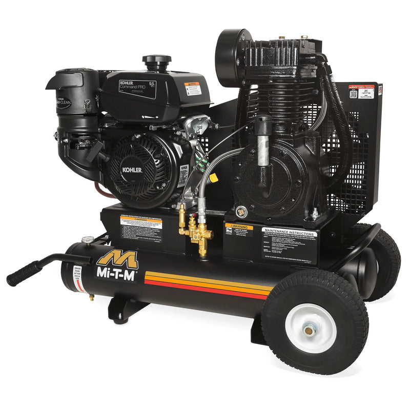 Mi-T-M AM2-PK95-08M Air Compressor – 8-Gal, 17.2 CFM, Kohler