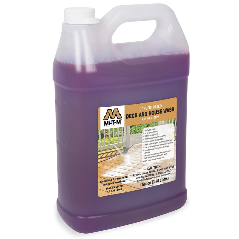 Mi-T-M AW-4034-0026-C Deck & House Wash – 1 Gallon