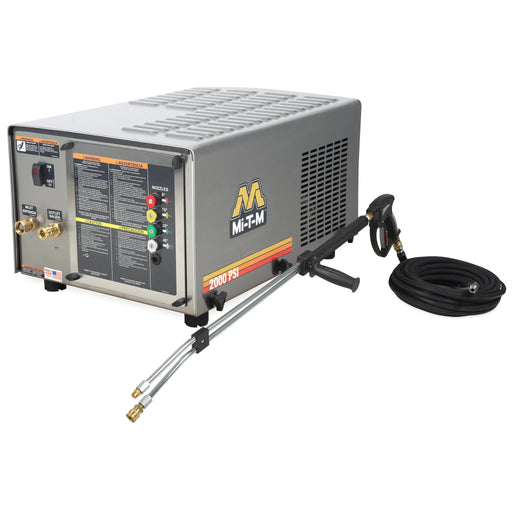 Mi-T-M CW-2004-SME3 Mi-T-M CW-2004-SME3 Cold Water Pressure Washer – 2000 PSI, 3.9 GPM, Electric