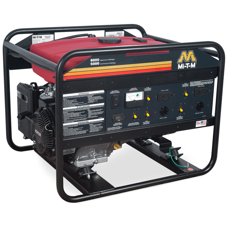 Mi-T-M GEN-6000-0MK0 Generator – 6000 watts, Gas