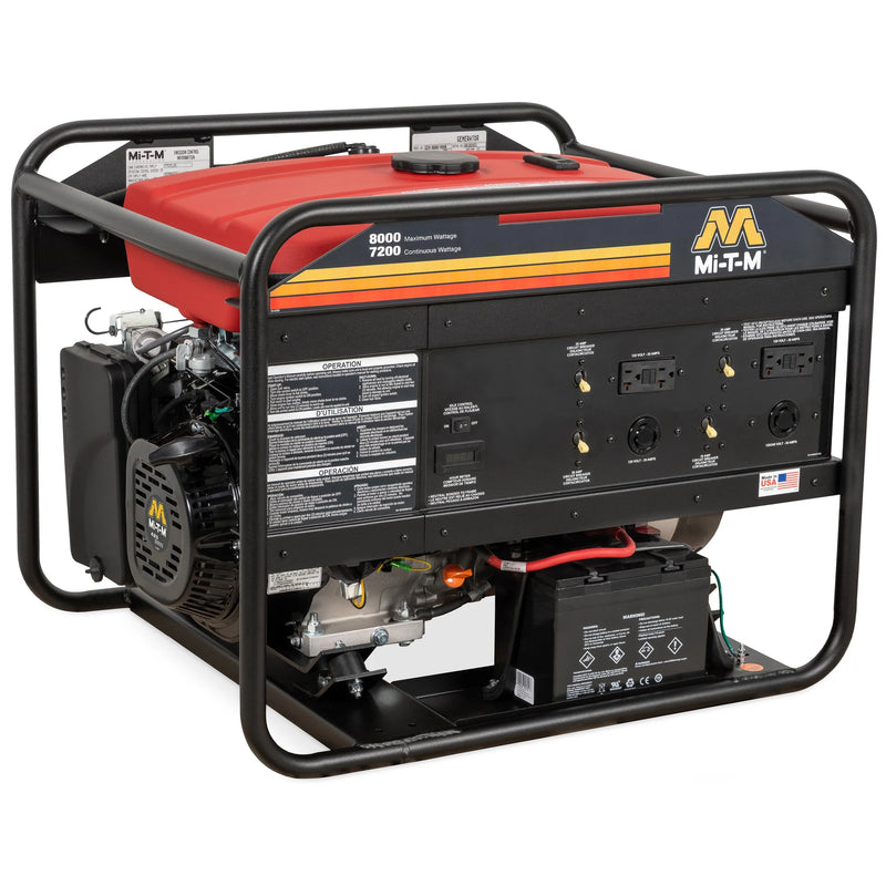 Mi-T-M GEN-8000-MMM0 Generator – 8000 watts, OHV engine