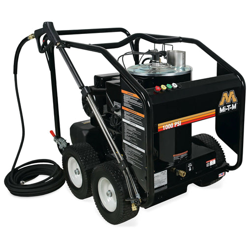 Mi-T-M HSE-1002-0MM11 Mi-T-M HSE-1002-0MM11 Hot Water Pressure Washer – 1000 PSI, 2.0 GPM, Diesel