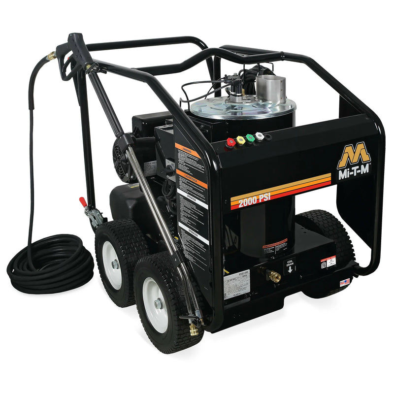 Mi-T-M HSE-2003-0MM11 Hot Water Pressure Washer – 2000 PSI, 2.8 GPM, Diesel