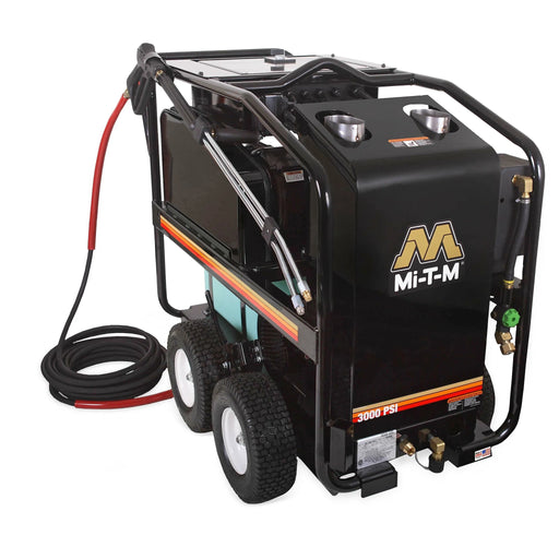 Mi-T-M HSE-3004-0M10 Mi-T-M HSE-3004-0M10 Hot Water Pressure Washer – 3000 PSI, 3.5 GPM, Diesel