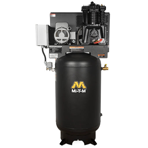 Mi-T-M ACS-23375-80V Air Compressor – 7.5 HP, 80-Gal Vertical, 230V 3φ