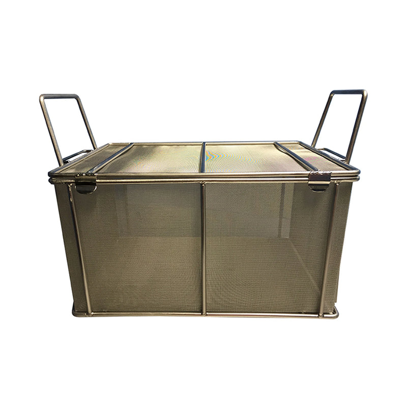 Morantz Fine Mesh Stainless Steel Basket – 15 x 10 x 8 In
