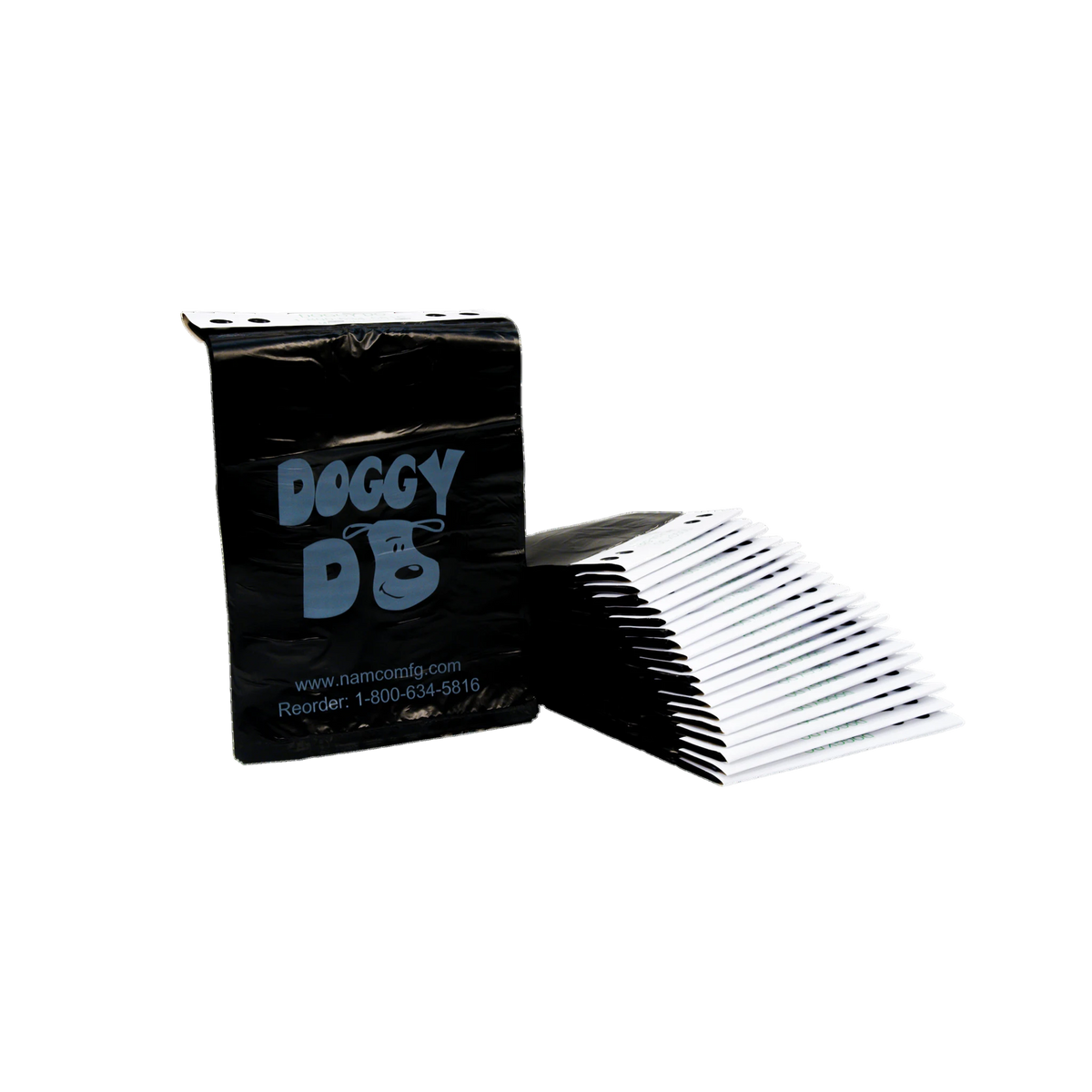 Namco Doggy Do Bags – Hanger, 100 bags/hanger, 20 hangers/pk (2124B)