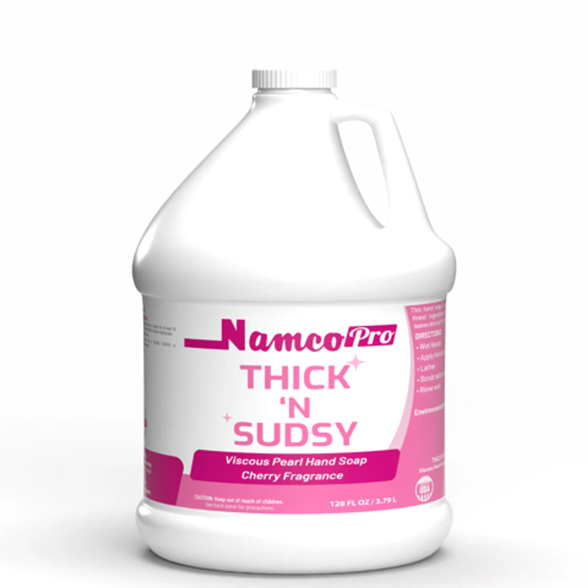 Namco Thick N Sudsy Pink Lotion Soap – 1-Gallon, Case of 4 (5058C)