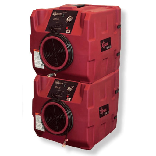 Novatek Novair 700 air scrubber — side view (stacked)
