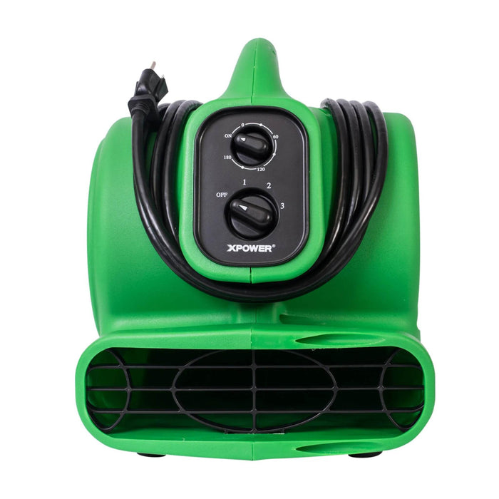XPOWER P-230AT 1/4 HP Compact Air Mover - US Cleaning Tools
