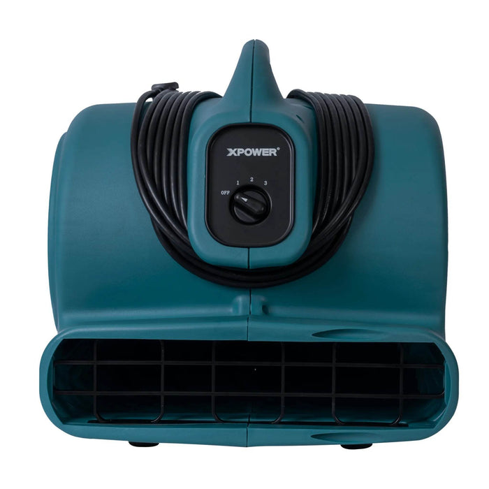 XPOWER P-600A 1/3 HP Industrial Floor Fan Air Mover - US Cleaning Tools