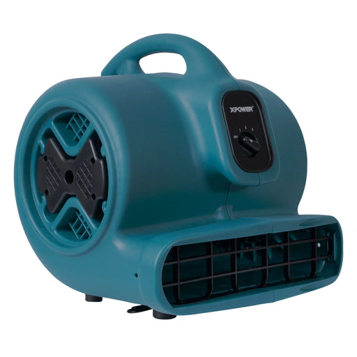 XPOWER P-630 1/2 HP Air Mover & Carpet Dryer – 2980 CFM, 3-Speed Floor Fan & Blower