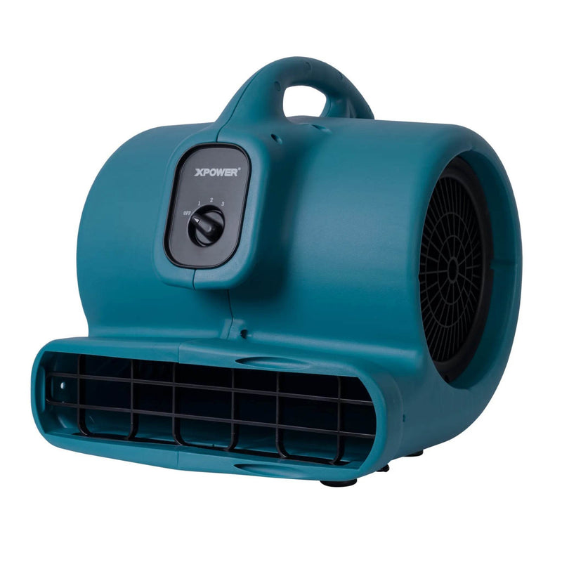XPOWER P-600A 1/3 HP Industrial Floor Fan Air Mover - US Cleaning Tools