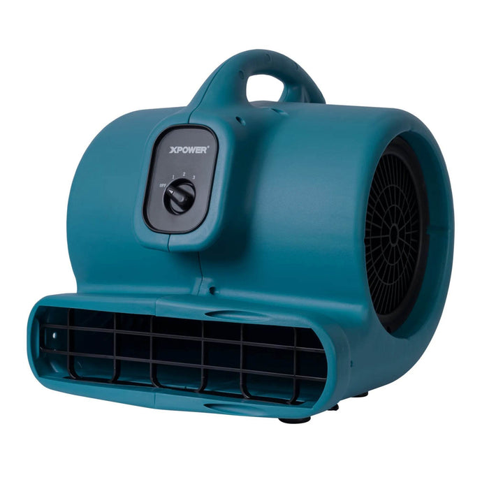 XPOWER P-600A 1/3 HP Industrial Floor Fan Air Mover - US Cleaning Tools