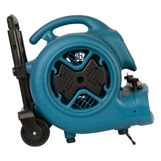 XPOWER P-630HC 1/2 HP Air Mover with Telescopic Handle & Wheels