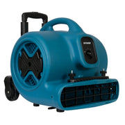 XPOWER P-630HC 1/2 HP Air Mover with Telescopic Handle & Wheels - US Cleaning Tools