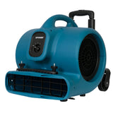 XPOWER P-630HC 1/2 HP Air Mover with Telescopic Handle & Wheels - US Cleaning Tools