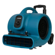 XPOWER P-630HC 1/2 HP Air Mover with Telescopic Handle & Wheels - US Cleaning Tools