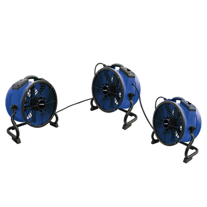 XPOWER X-35AR High Temp Axial Fan - 1/4 HP Air Mover - US Cleaning Tools