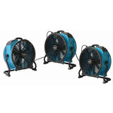 XPOWER X-47ATR Professional Sealed Motor Axial Fan (1/3 HP) Air Mover - US Cleaning Tools