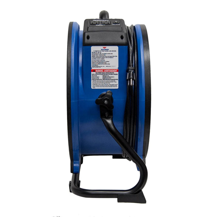 XPOWER X-48ATR 1/3 HP High Temp Axial Fan Air Mover - US Cleaning Tools