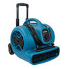 XPOWER P-630HC 1/2 HP Air Mover with Telescopic Handle & Wheels - US Cleaning Tools