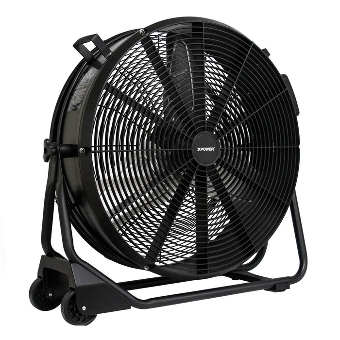 XPOWER FD-630D Brushless DC Motor 24” Drum Fan - US Cleaning Tools