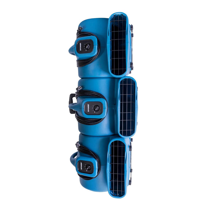 XPOWER P-800H 3/4 HP Air Mover with Telescopic Handle & Wheels - US Cleaning Tools