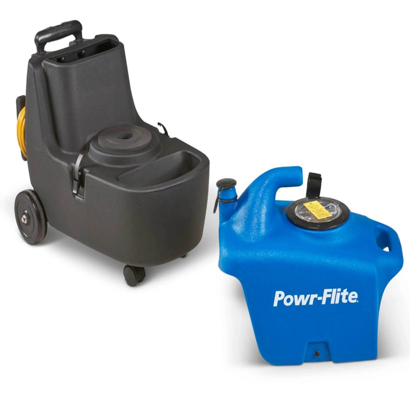 Powr-Flite Photon 3.5-Gallon Portable Carpet Spotter with Stretch Hose - US Cleaning Tools