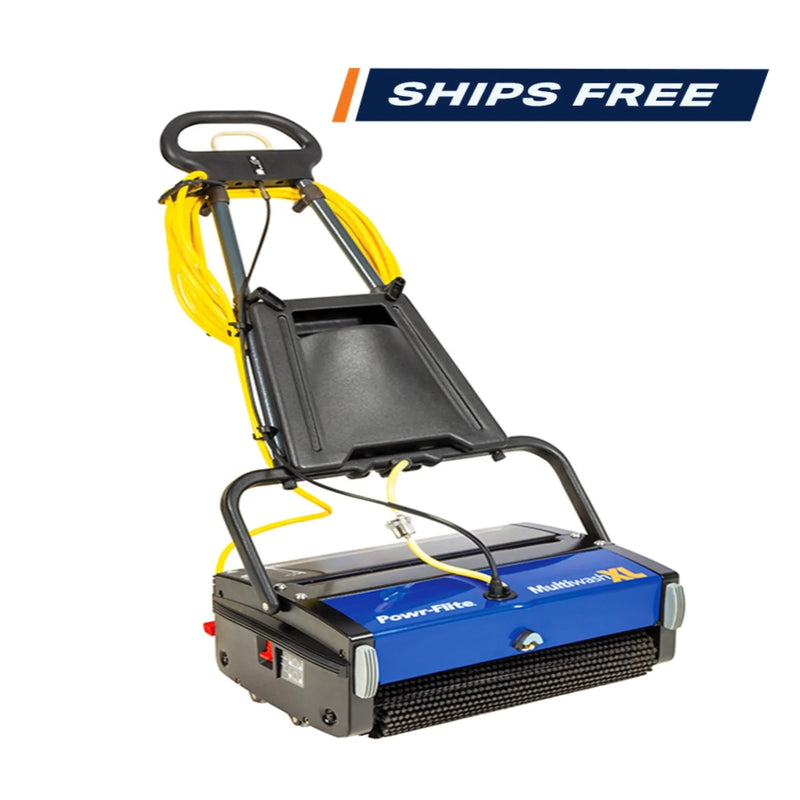 Powr-Flite PFMW18 Multiwash XL Scrubber – 650 RPM, 7500 sq ft/hr