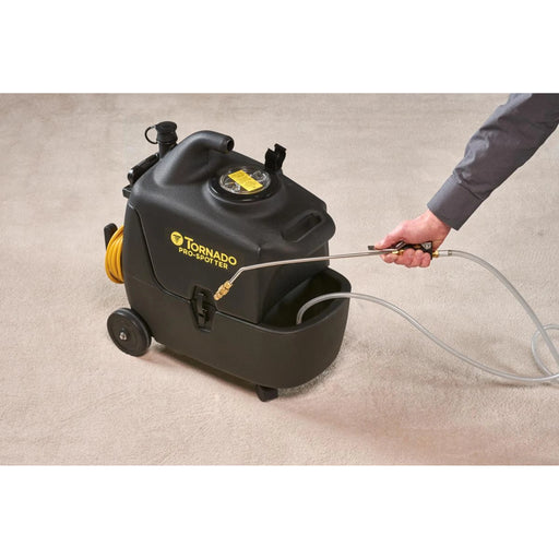 Pro Spotter 3.5 Gallon Carpet Spotter TE010-G03-U commercial carpet extractors side view