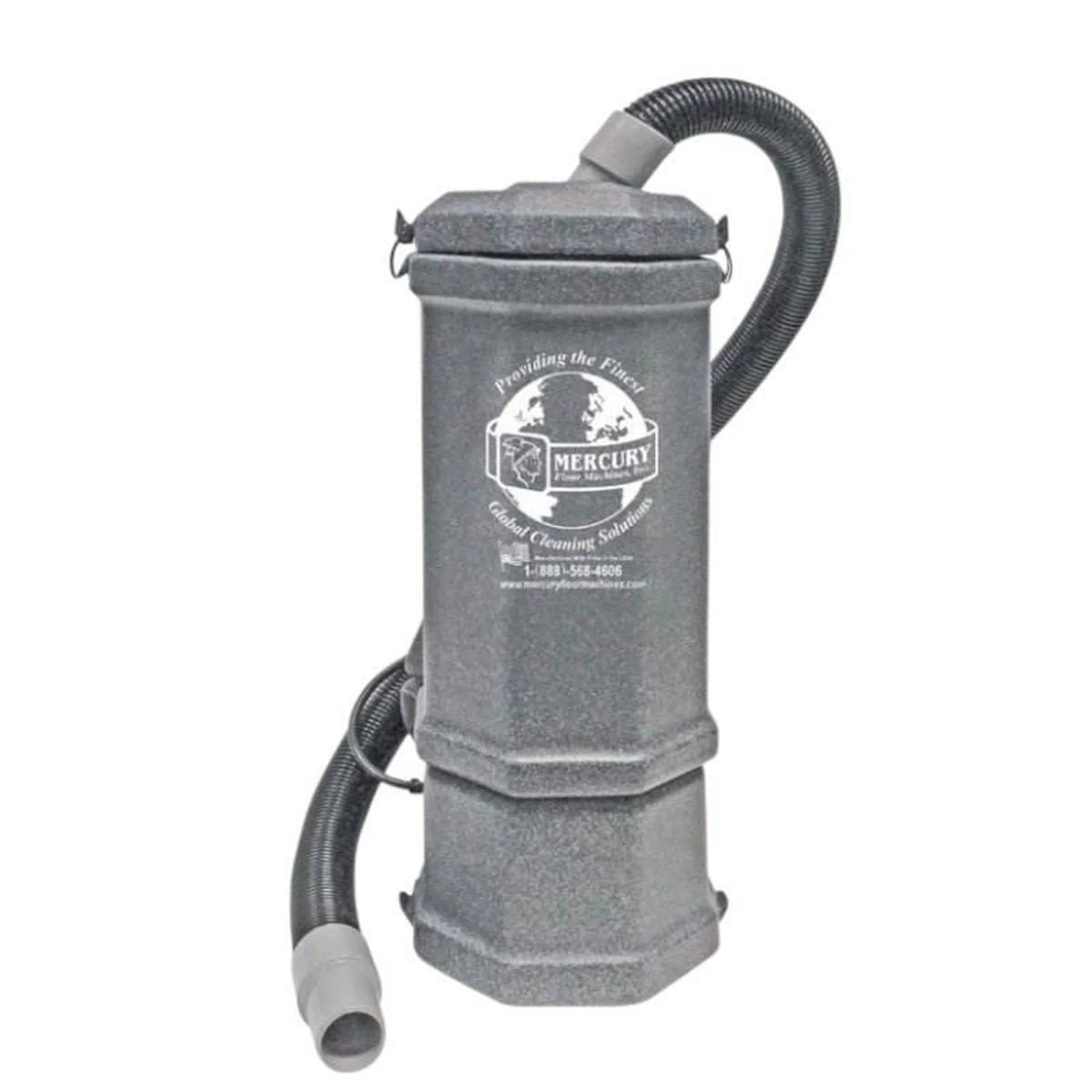 Mercury Floor Machines ACE 88-8888 Backpack Vacuum – 10 Qt, 120 CFM, 10.5 lbs, 61 dB