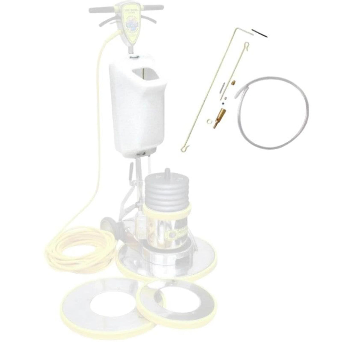 Mercury Floor Machines 4 Gallon Solution Tank Complete Parts Kit - 10-0056