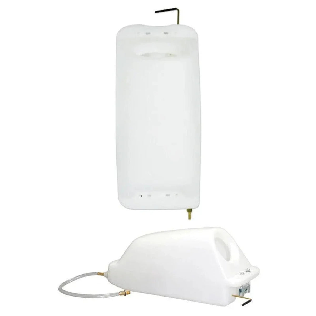 Sandia 40-1000 4 Gallon Solution Tank With Super-Drain Valve - Standard White