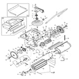 Bissell DFS29 Walk-Behind Dsut Control Manual Sweeping Machine - US Cleaning Tools