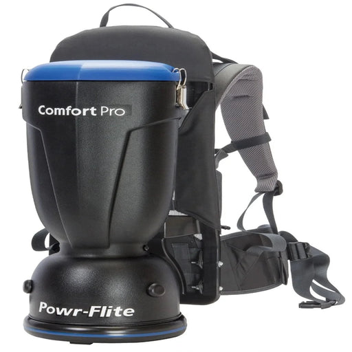 Powr-Flite BP6S Comfort Pro Backpack Vacuum – front view