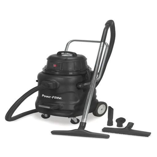 Powr-Flite PF56 20-Gallon Polyethylene Wet/Dry Vacuum with accessories