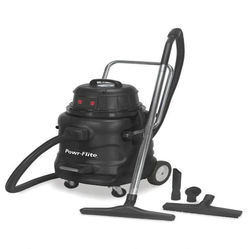 Powr-Flite 20-Gallon Dual-Motor Commercial Wet/Dry Vacuum – 192 CFM, 100