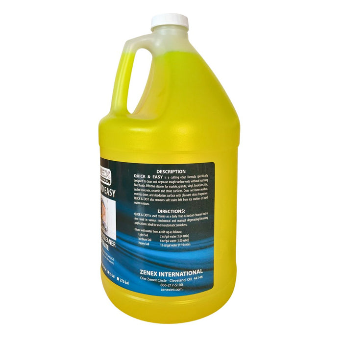 QUICK & EASY All Purpose Cleaner Concentrate for Commercial and Industrial Floor Scrubber Machines - SUNMAXZenexCleaners & Degreaser