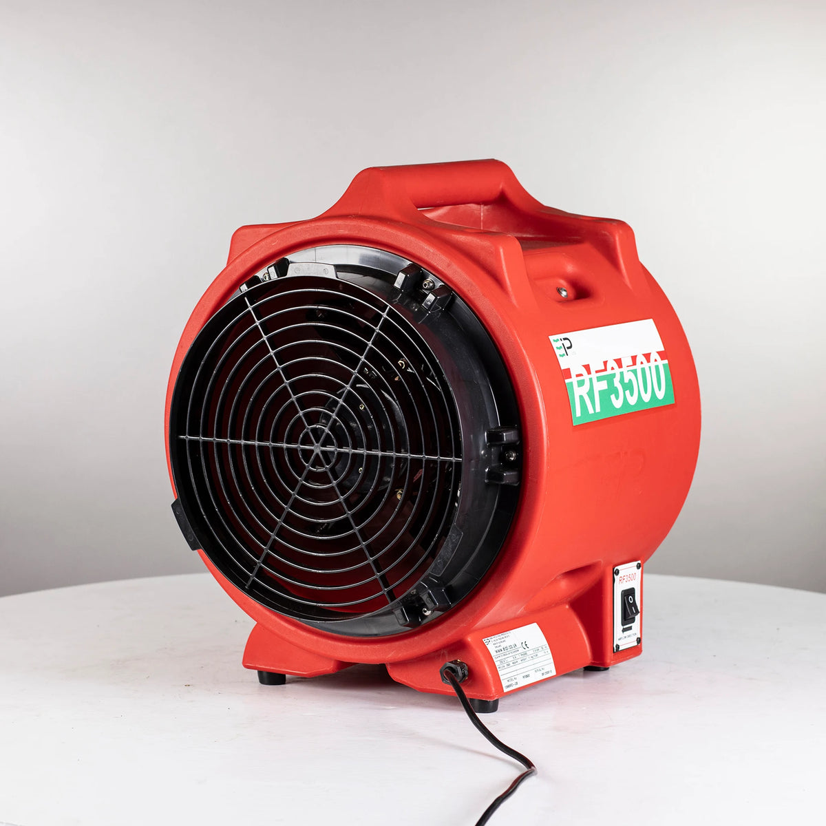 Ebac RF3500 Air Mover – 3000 CFM, All-Steel, 115V/6A, 25 lbs